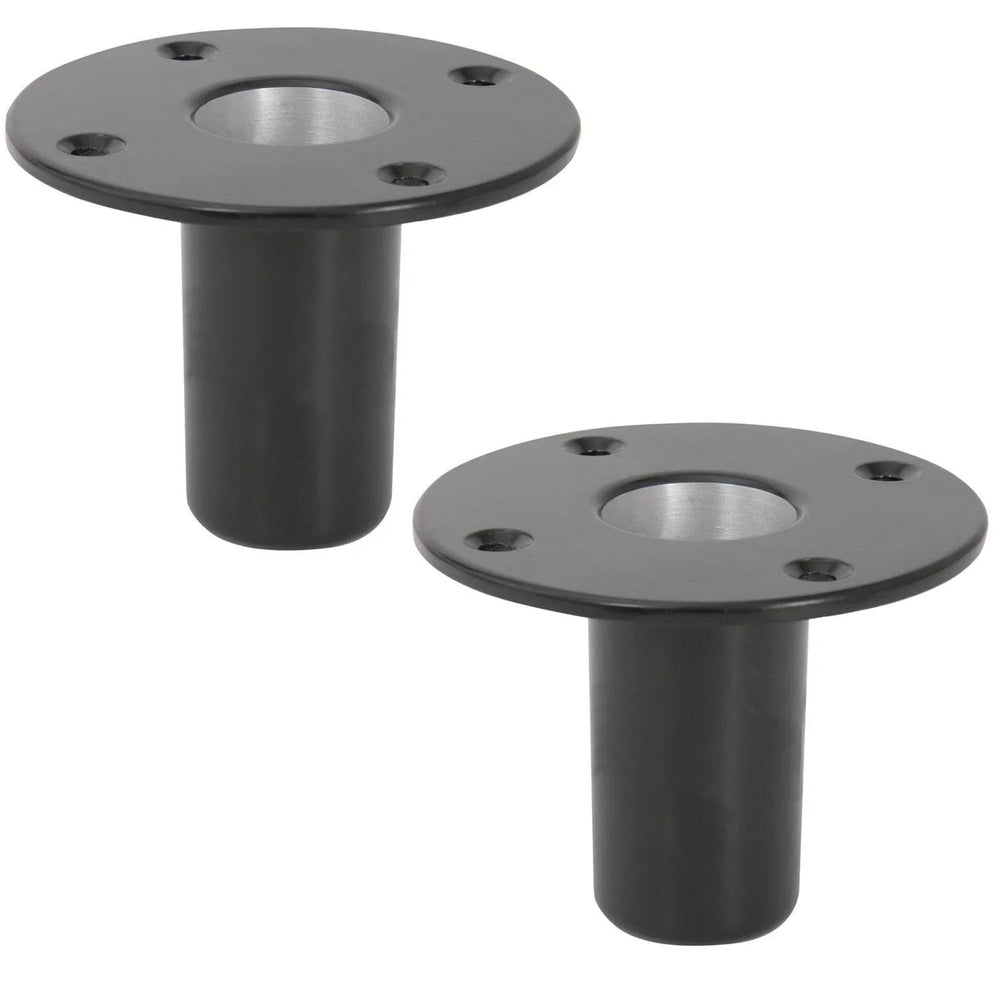 2 x QTX Aluminium Internal Top Hat Fitting