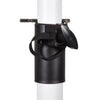 2 x QTX Speaker Stand with Square Base White - DY Pro Audio