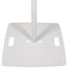 2 x QTX Speaker Stand with Square Base White with Carry Bags - DY Pro Audio