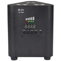 2 x QTX Tri-Par RGBW Rechargeable Battery Triple Par Can Uplighter - DY Pro Audio