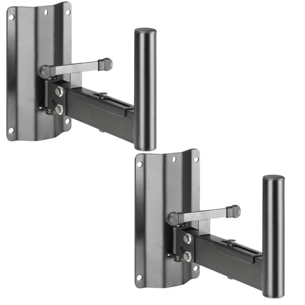2 x Stagecore WMA 560BK Heavy Duty Speaker Wall Bracket - DY Pro Audio
