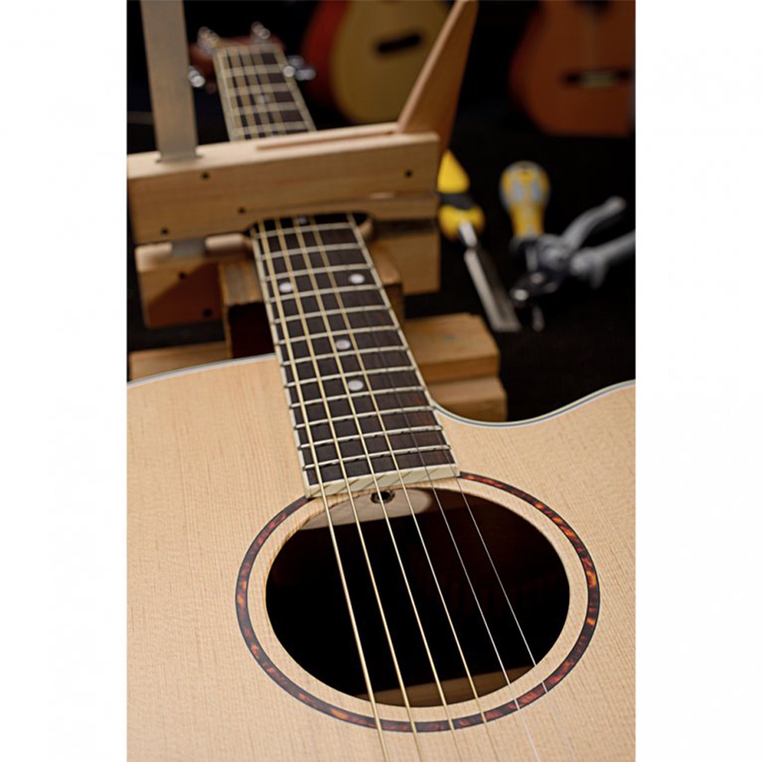 J.N.Guitars ASY-D Asyla Series 4/4 Dreadnought Acoustic Guitar with Solid Spruce Top