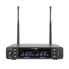 Q-Audio QWM1960 V3 BP UHF Dual Wireless Microphone System and Flight Case