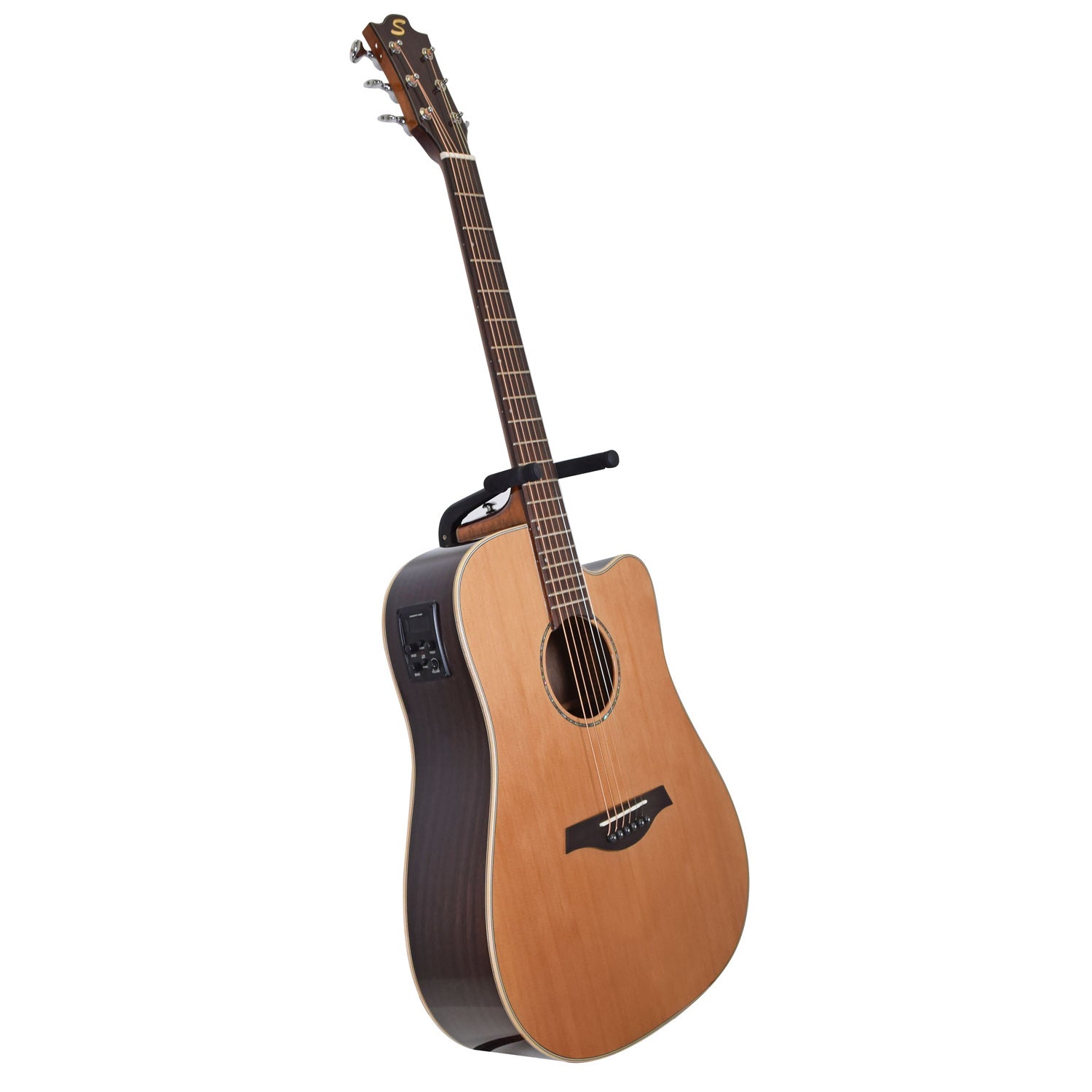 Sevinia W41C Solid Cedar Top with Rosewood Back & Sides Acoustic Guitar