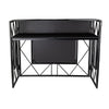 Equinox Truss Booth XL matt black large DJ booth with black acrylic panels
