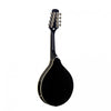 Stagg M50 E BLK Black acoustic - electric bluegrass mandolin with nato top