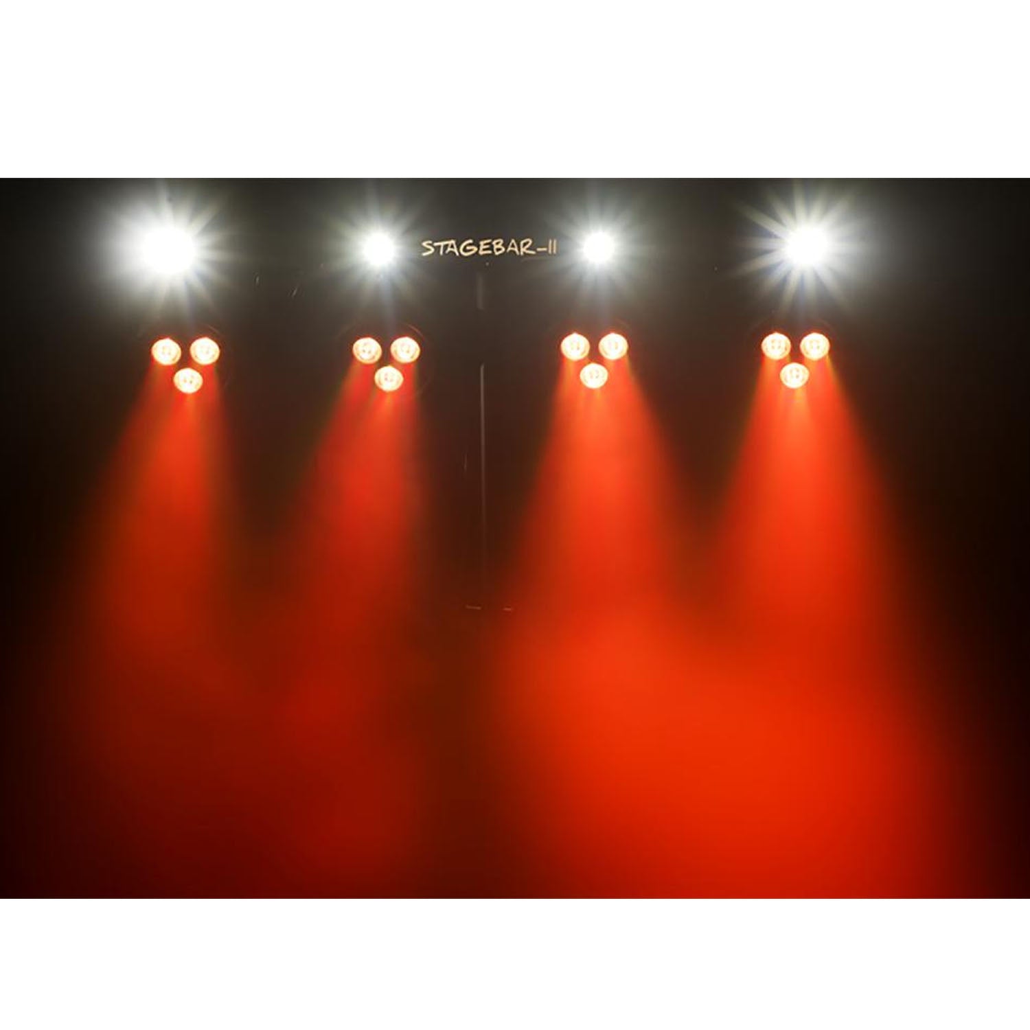Algam Lighting STAGEBAR-II 2-in-1 Par Can LED Bar with Footswitch