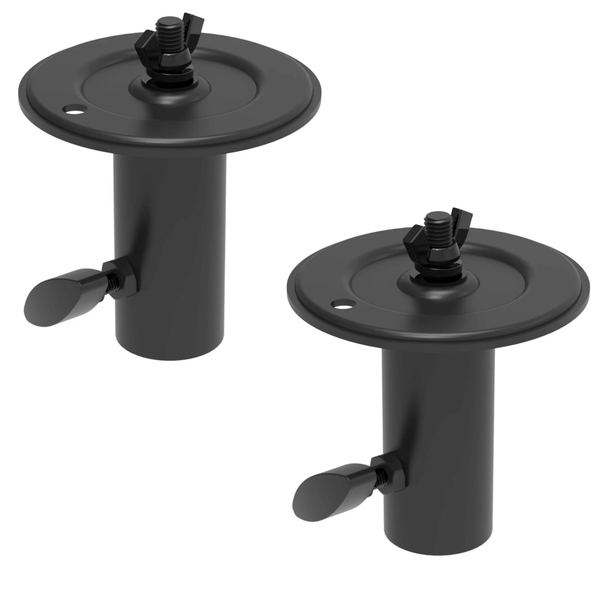 2 x Ultimax 35mm Speaker Stand Lighting Support Adaptor Top Hat