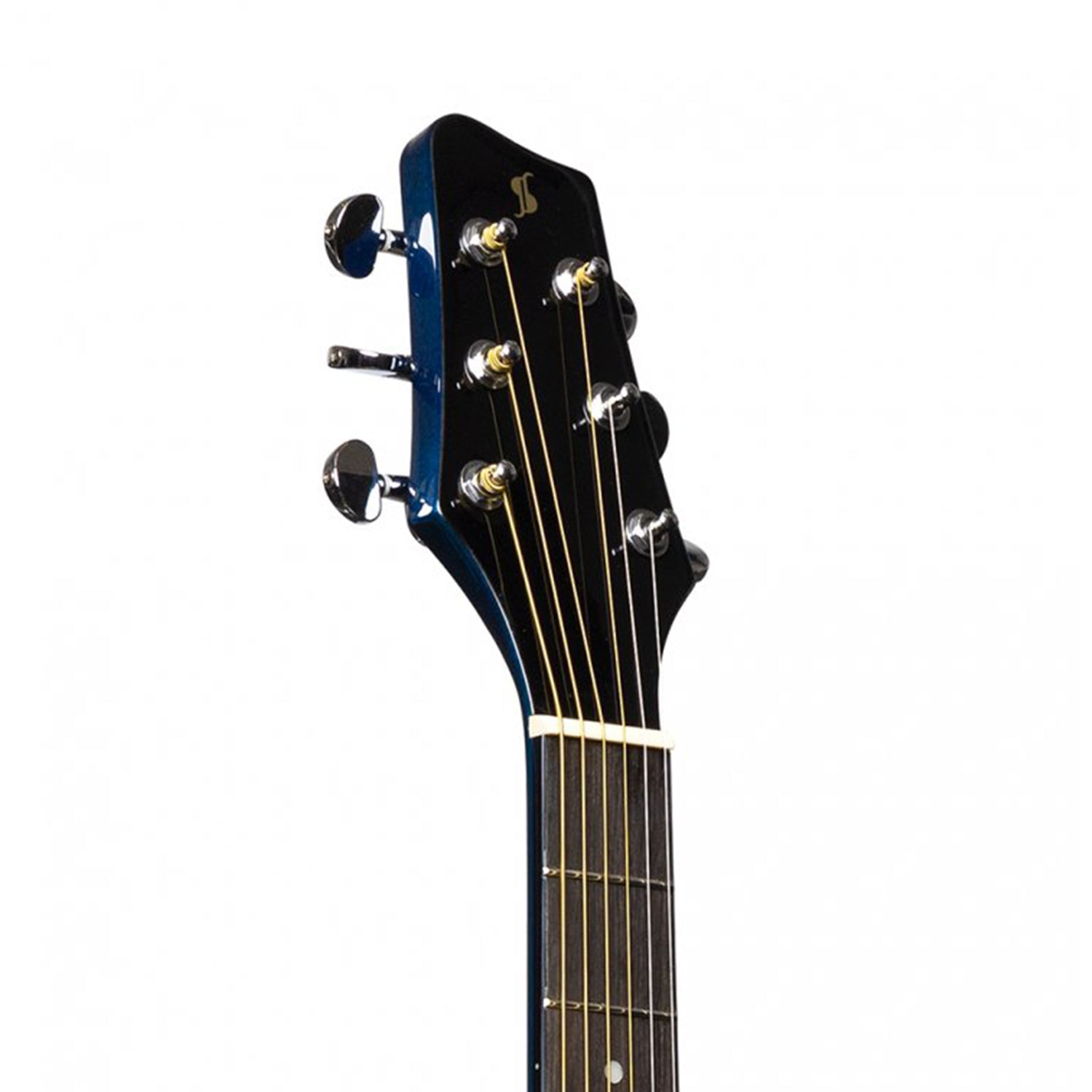 Stagg SA35 A-TB Blue Auditorium Guitar with Basswood Top