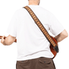 Stagg SWO-SAM1-GOLD Woven Nylon Guitar Strap South American Patten