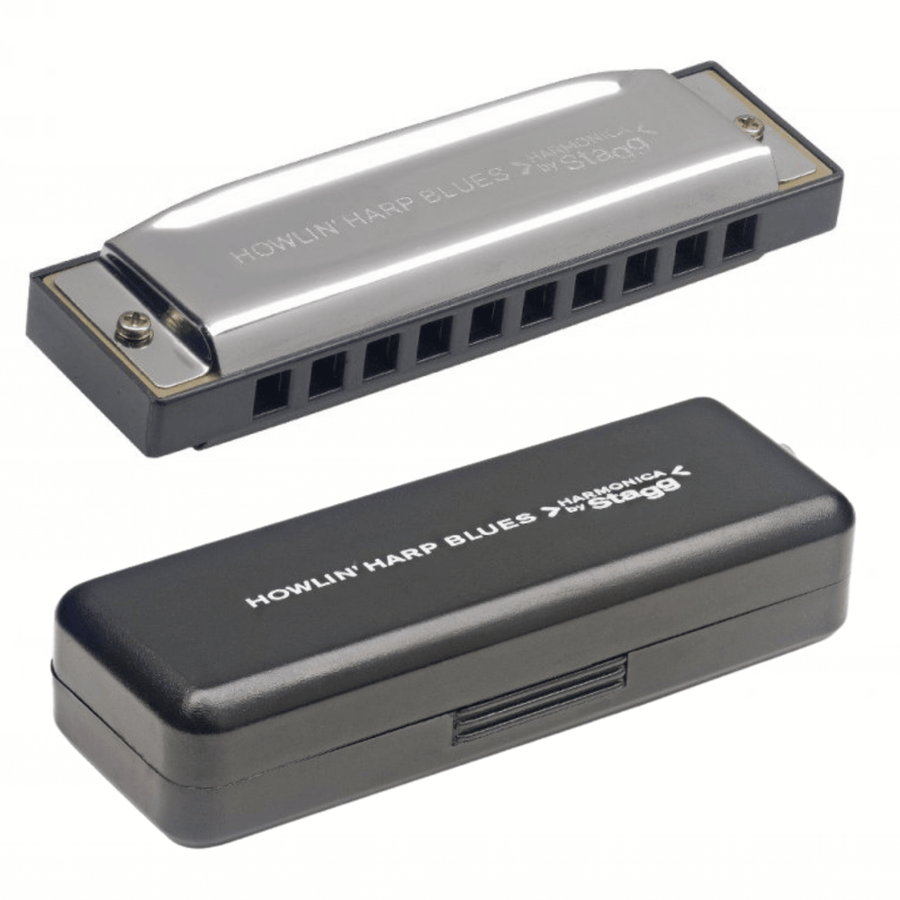 Stagg BJH-B20 F Howlin Harp Blues Harmonica in F