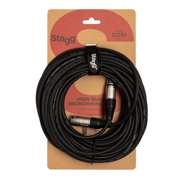 Stagg SMC20 20m Microphone XLR Cable Black