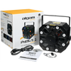 Algam Lighting PHEBUS2 3 - in - 1 Combo LED Light Effect Derby, Strobe or Wash, Laser