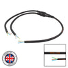 eLumen8 Moulded Y Split - 2.5mm Bare Ends H07RN-F 2.5mm Cable