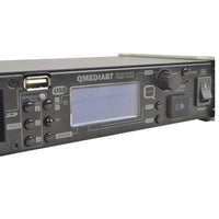 Q-Audio QMEDIABT Media Player with Bluetooth, FM Tuner, Built-in Jingle Player