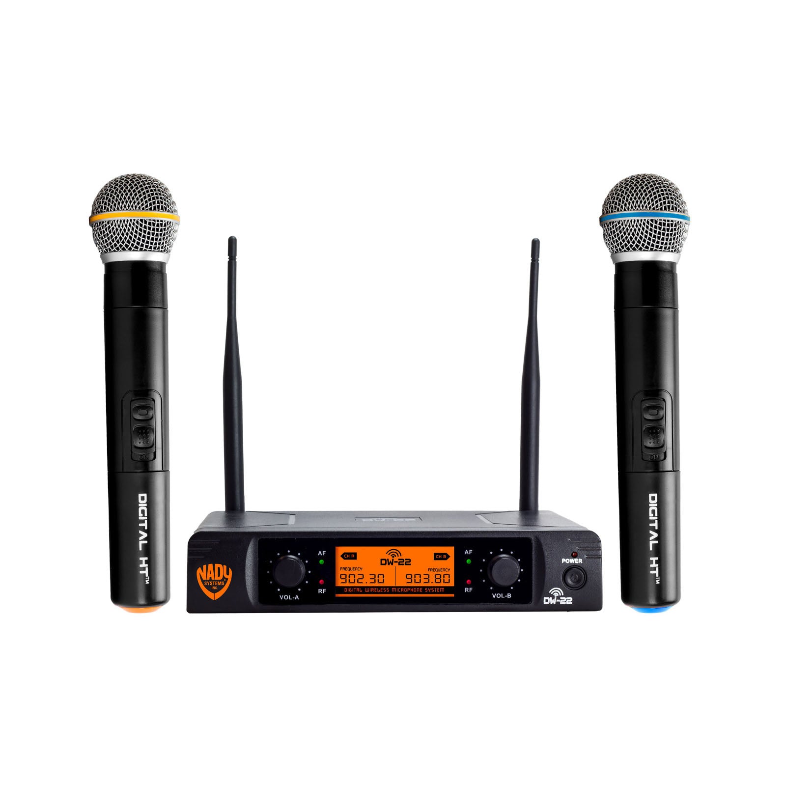Nady DW-11 HT-EU1 Dual Digital Wireless Handheld Microphone System
