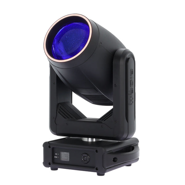 Algam Lighting MB200 Lyre Beam 200W LED RGB LED Ring Prisms Moving Head