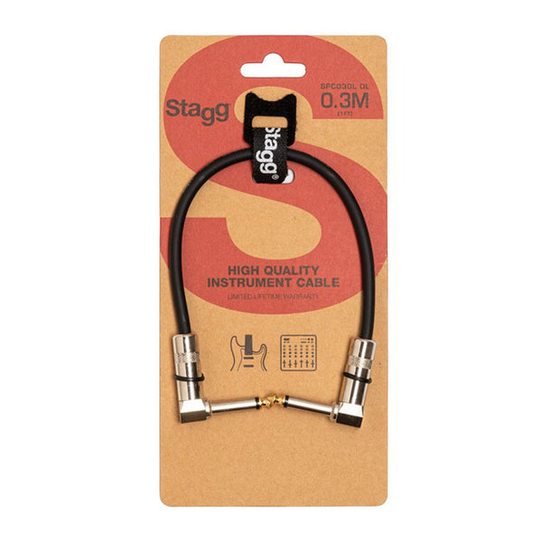 Stagg SPC030L DL 30cm Guitar FX Pedal Patch Leads