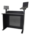 Equinox Black Event DJ Booth Table Stand