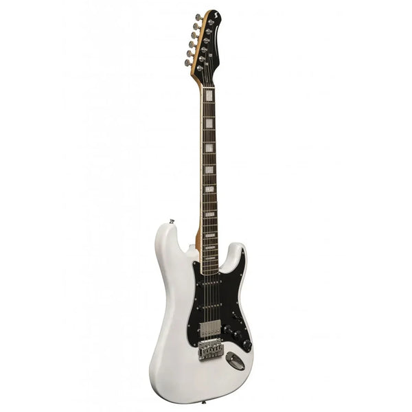 Stagg SES-60 WHB White Vintage Series Electric Guitar