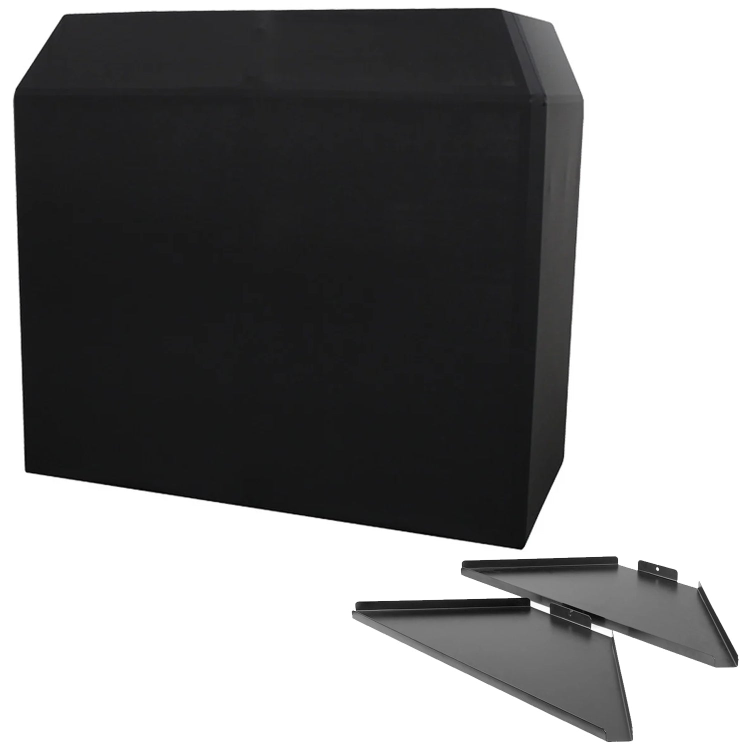 Ultimax DJBoothPro DJ Booth with Corner Shelves and Carry Bag