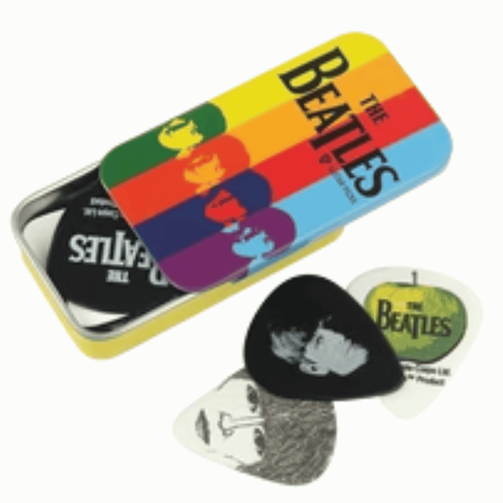 D'Addario Beatles Collection Pick Tin 15 Pack
