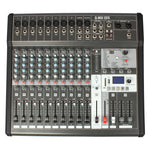 Q-Audio Q-MIX 12FX 12 Channel Mixer with FX, USB, Bluetooth