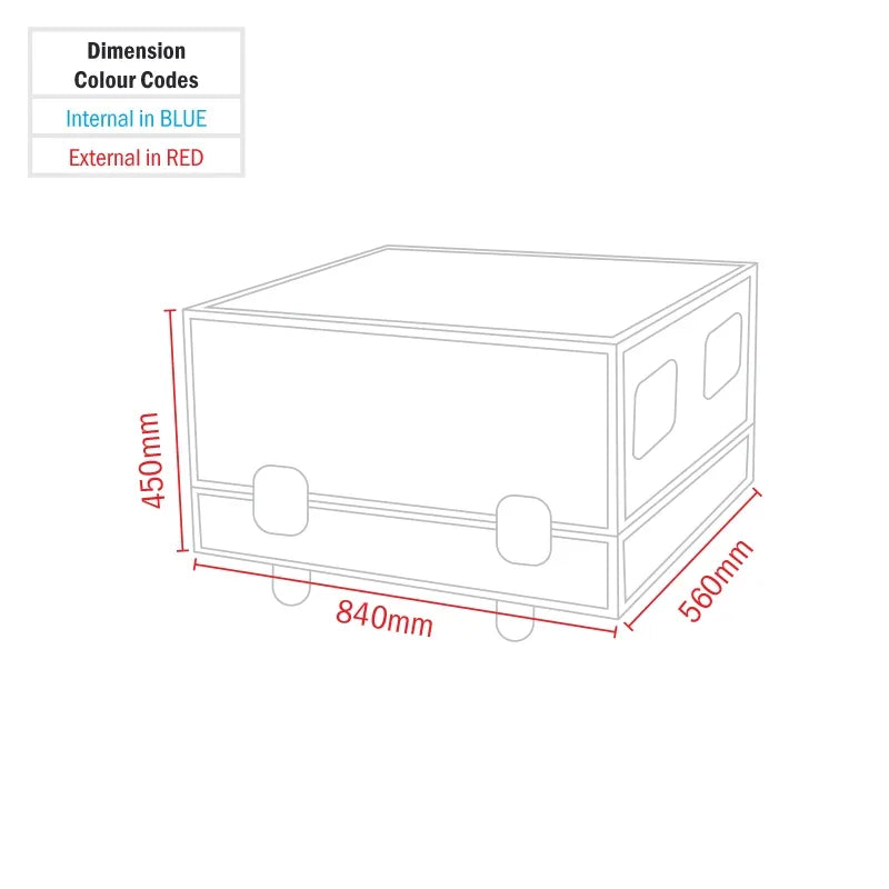 Equinox Acrus 2000 Flight Case