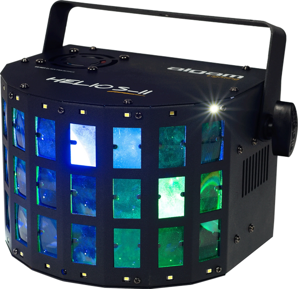 Algam Lighting HELIOS-II 2-In-1 Derby And Stroboscope LED Projector Effect Light