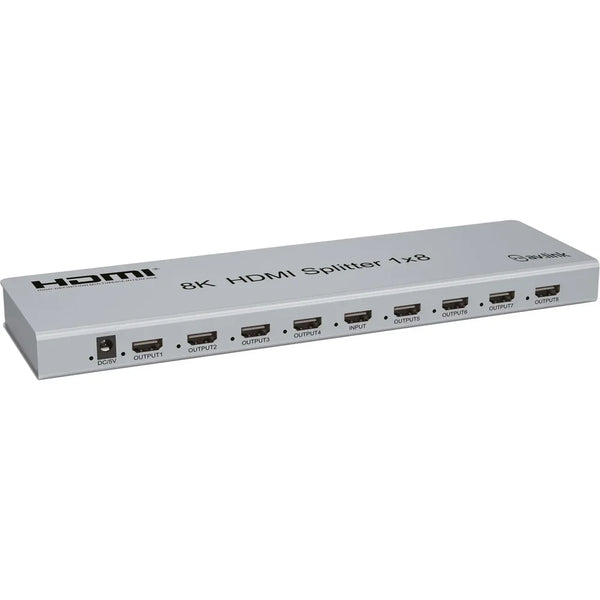 AV:link 8K HDMI Splitter 1x8 with EDID HD Dolby Audio