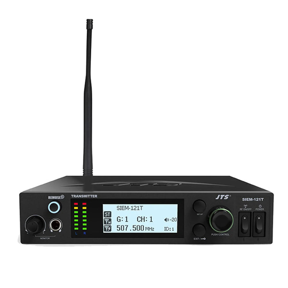 JTS SIEM-121T UHF PLL Single Channel Antenna Diversity Transmitter