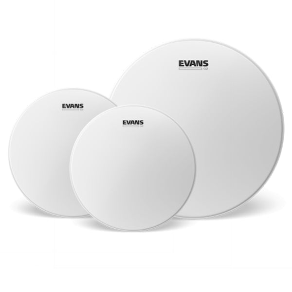 Evans G2 Coated Fusion Tom Drum Head Pack ETP-G2CTD-F
