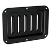 Penn Elcom D0536K Large Black Dish with Vertical Louvre Vents