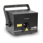 Laserworld CUBE 1 RGB laser controlled via mobile app interface