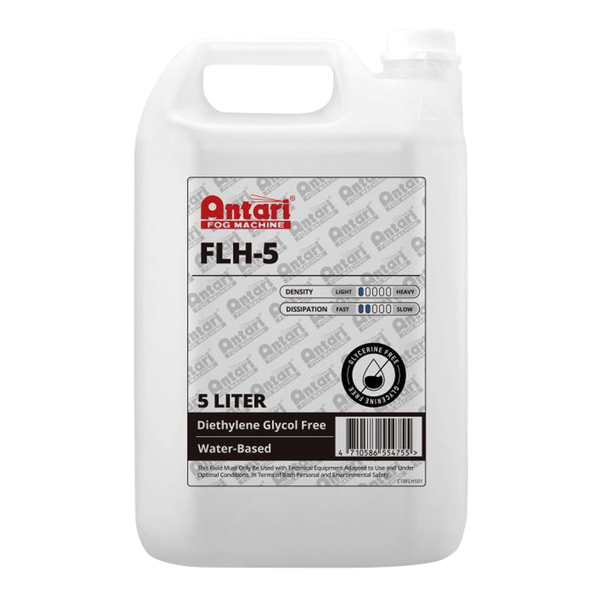 Antari FLH-5 5 Litres Light Denity Fog Fluid