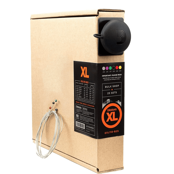 D'Addario EXL110 XL Electric Guitar String 10-46 Bulk Shop 25 Sets EXL110-B25