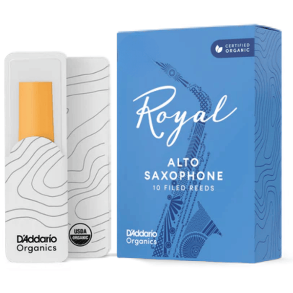 D'Addario Rico Royal Alto Sax Reeds #2.5 Ten Pack RJB1025