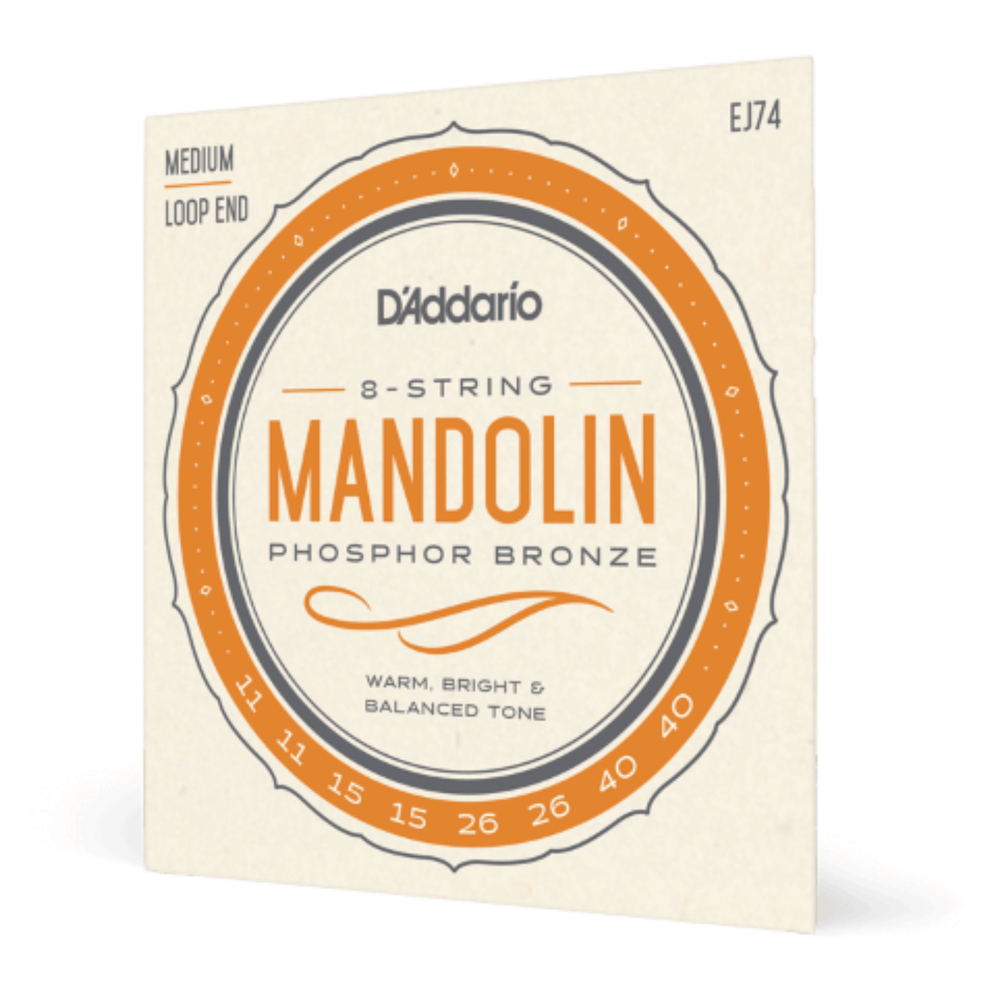 D'Addario EJ74-3D Mandolin Phosphor Bronze 11-40 Strings, X3 Set Offer