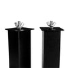 Equinox 75cm black DJ event booth upright supports