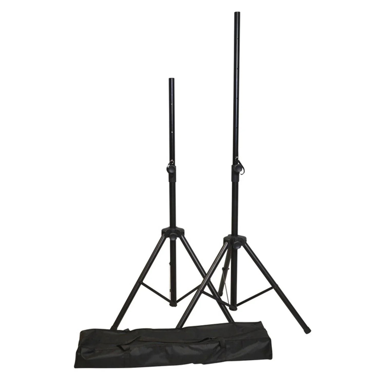 Stagecore MSA 325BK Professional Aluminium Air Cushioned Speaker Stands Kit - DY Pro Audio