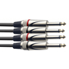 Stagg STC3P 3m Twin Mono Jack to Twin Mono Jack Cable