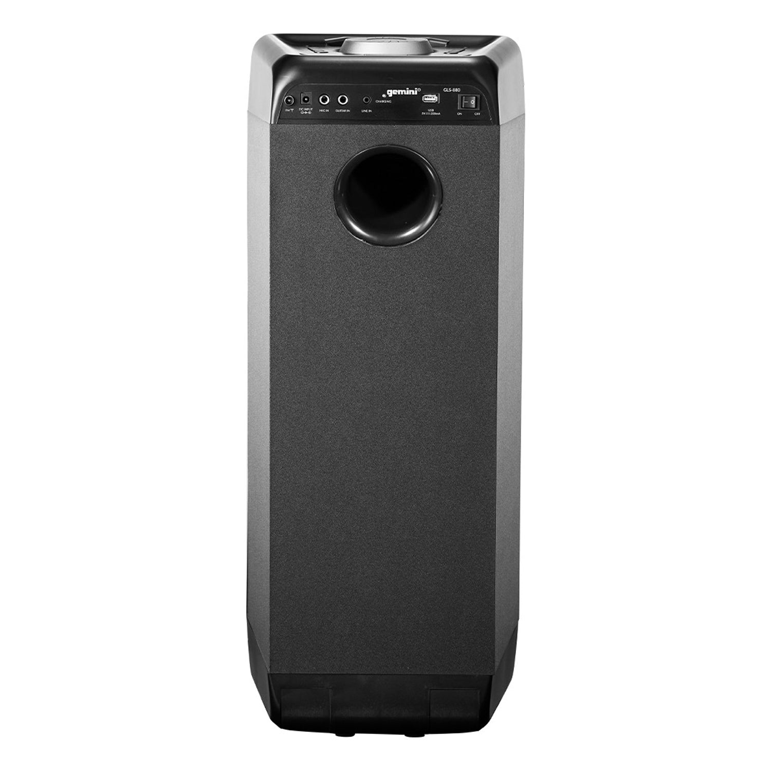 Gemini GLS-880 2x8" Battery Powered Speaker System With Bluetooth, LED