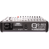 Q-Audio Q-MIX 10FX 10 Channel Mixer with FX, USB, Bluetooth