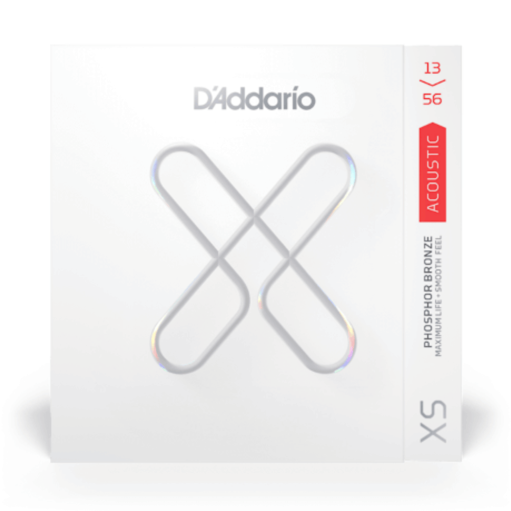 D'Addario XSAPB1356 Acoustic Guitar Strings Phosphor Bronze, Medium, 13-56