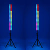 Two Citronic Matrix Bar Pro 20 x 2 LED matrix lights with adjustable stands for stage and DJ use.