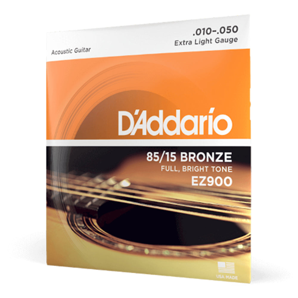 D'Addario EZ900 Extra Light Acoustic Guitar Strings 10 - 50