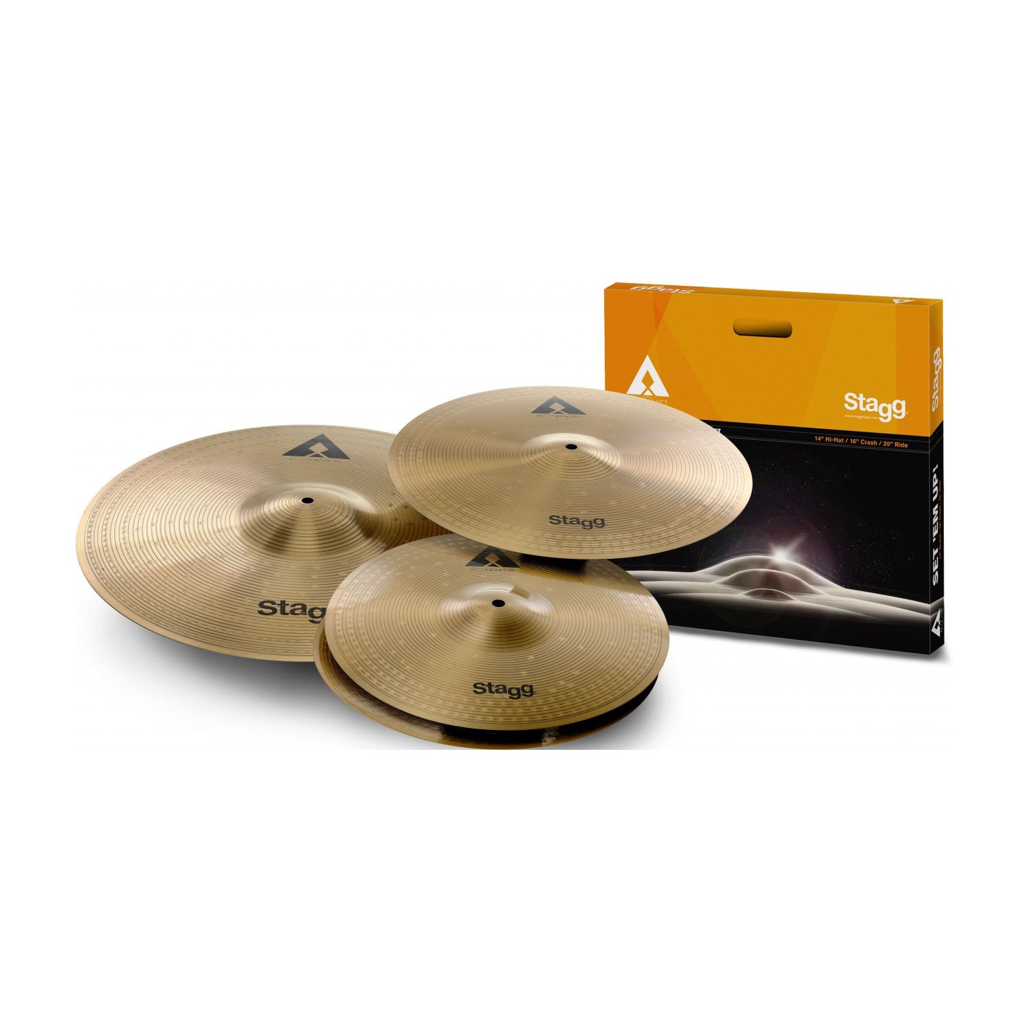 Stagg AXK SET Copper-steel alloy Innovation cymbal set