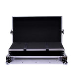 Protective flight case for DDJ-REV1 with removable sliding shelf for laptop or gear
