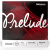D'Addario J812 4/4M Prelude Violin Single A String, Medium Tension 4/4 Scale