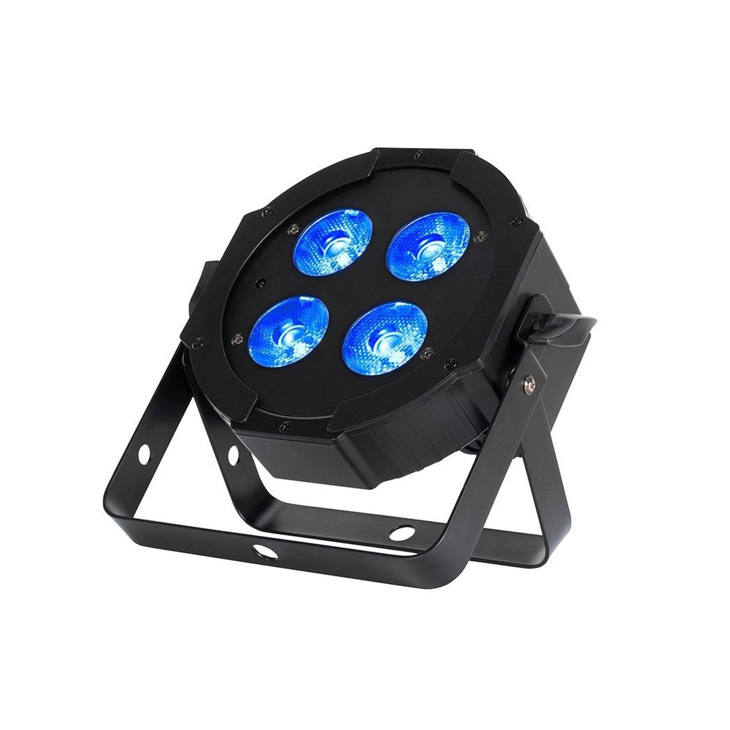 4 x Eliminator 4 x 20w LED Mega Hex L Par Can - DY Pro Audio